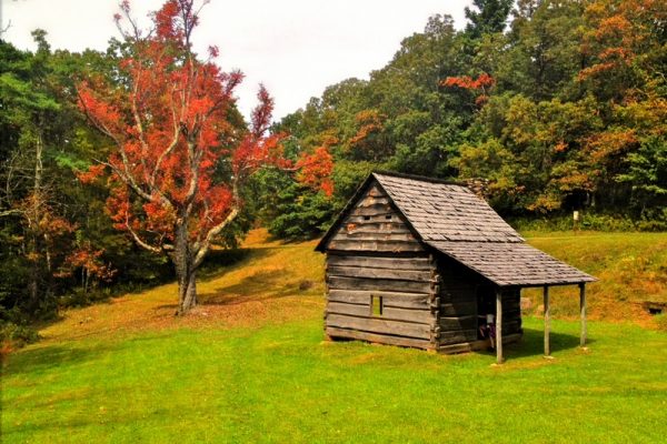 Tomkins Knob Trail-Blue Ridge Parkway-Milepost 273