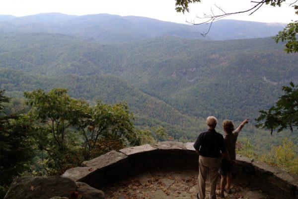 Chestoa View Trail-Blue Ridge Parkway-Milepost 320