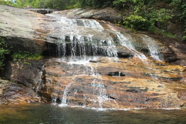 Graveyard Fields Waterfalls-Blue Ridge Parkway-Milepost 418