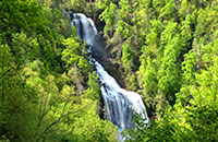 Blue Ridge Mountain Waterfall Hiking Trails