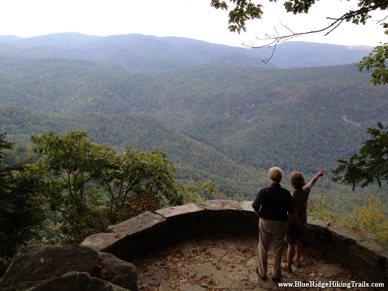 Chestoa View Trail-Blue Ridge Parkway-Milepost 320