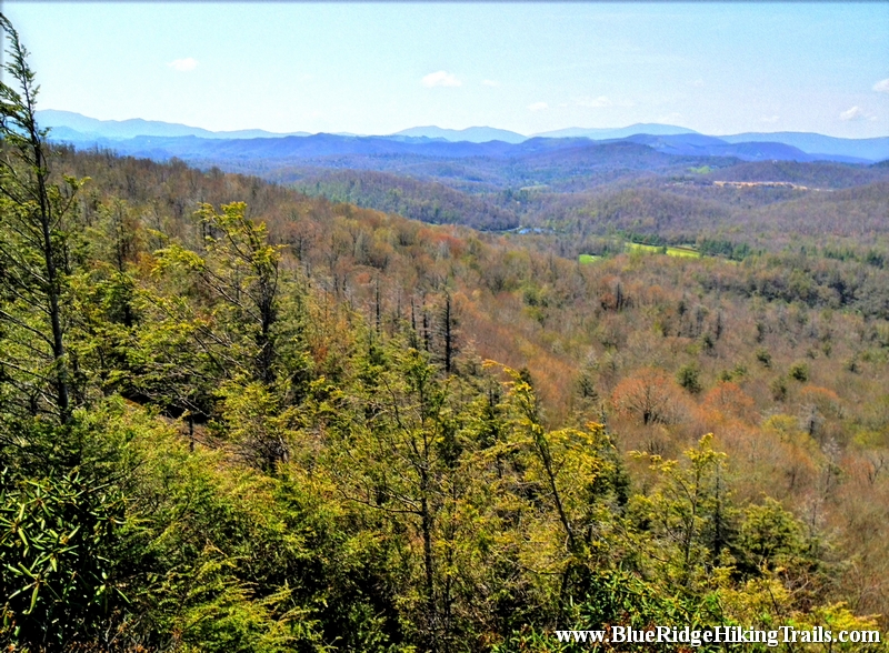 Flat Rock Trail-Blue Ridge Parkway-Milepost 308