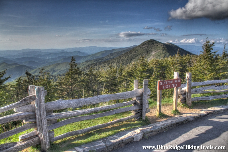 Mount Mitchell Lookout Tower-Blue Ridge Parkway-Milepost 355.4
