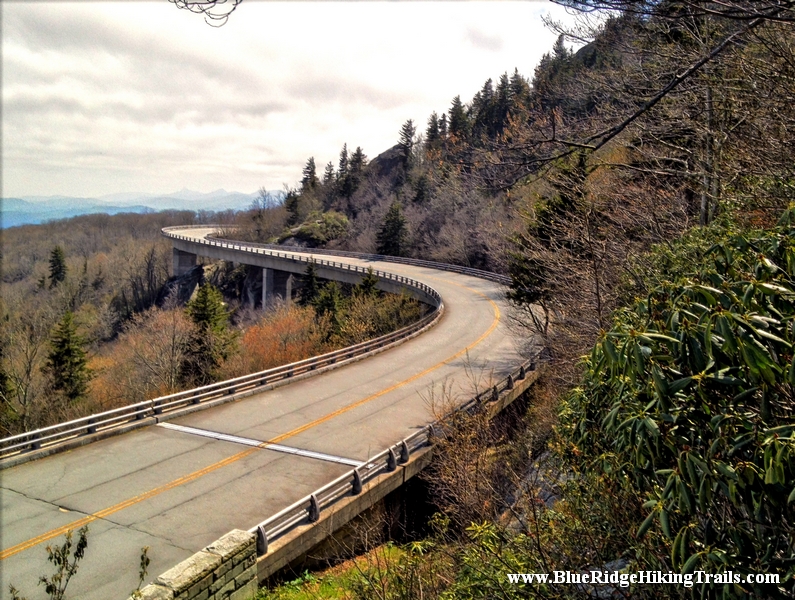Linn Cove Viaduct-Blue Ridge Parkway-Milepost 304-Tanawha Trail